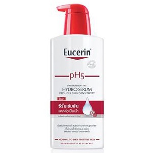 Eucerin PH5 Hydro Serum 400ml. ยูเซอริน พีเฮช5 ไฮโดร เซรั่ม 400 มล. สำหรับผิวแห้ง แตก ลอก เป็นขุย