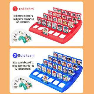 Guess Whoทายสิว่าฉันเป็นใคร เกมกระดาน การฝึกความจำ เกมแม่ลูก เกมทายตัวละคร （เดาสิว่าฉันเป็นใคร）