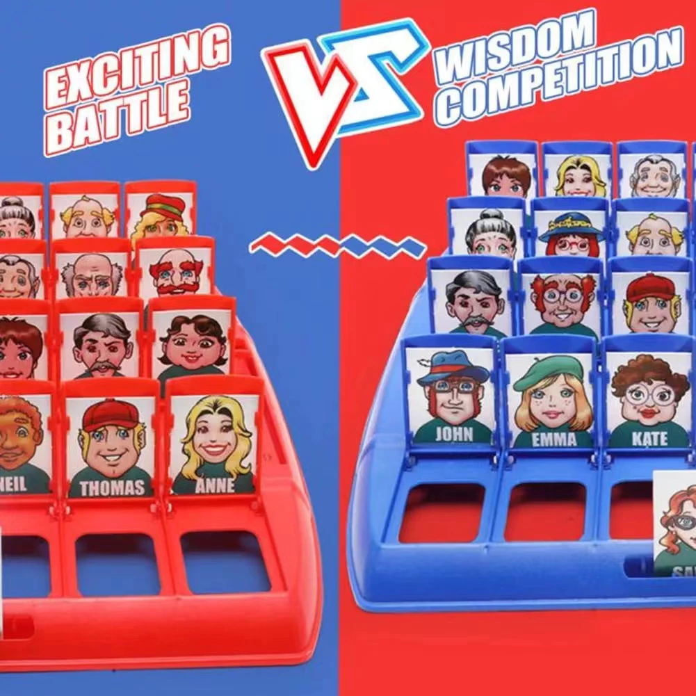 Guess Whoทายสิว่าฉันเป็นใคร เกมกระดาน การฝึกความจำ เกมแม่ลูก เกมทายตัวละคร （เดาสิว่าฉันเป็นใคร） thumbnail 4