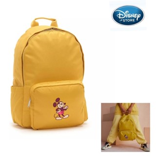 กระเป๋าเป้ ลาย Mickey Mouse ของแท้จาก Disney Store อเมริกา :  Mickey Mouse Genuine  Backpack – Gold