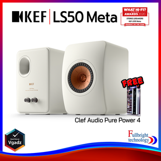 KEF LS50 Meta (PAIR) Hi-Fi Speaker ลำโพง Passive ระดับ Hi-End รับประกันศูนย์ไทย 1 ปี (ราคาต่อคู่) แถมฟรี! ปลั๊กกรองไฟ Clef