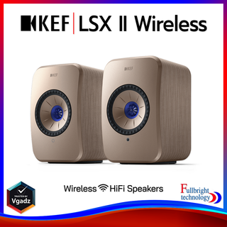 KEF LSX II Wireless HiFi Speakers ลำโพงบลูทูธภายในบ้านสุดหรู คุณภาพระดับ Hi-End รับประกันศูนย์ไทย 1 ปี