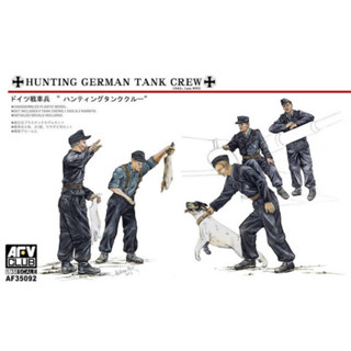 1/35 Hunting German Tank Crew 5Figures [AF 35092]