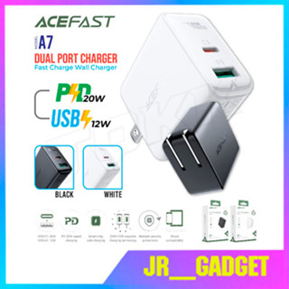 Acefast รุ่น A7 หัวชาร์จ ชาร์จเร็ว Fast Charge Wall Charger A7 PD32W (1xUSB-C+1xUSB-A) US