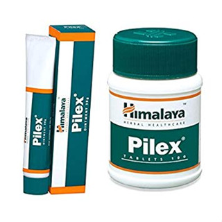 Himalaya Pilex Forte Ointment Cream 30g./Pilex 60 Tablet บรรเทาริดสีดวง