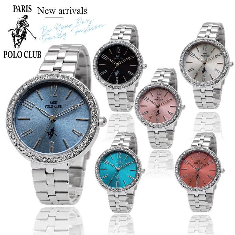 นาฬิกาข้อมือผู้หญิง Paris Polo Club รุ่น PPC-220509L