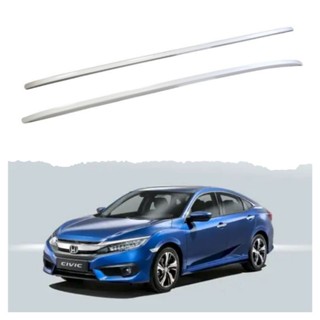 HONDA CIVIC(FC) Y2016 ราวหลังคา รุ่น SMART(แบบกาว 3M) ไม่ใช่พลาสติก