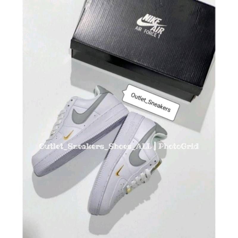 Nike Air Force 1 '07 Essential Low Mini Swoosh Sneakers แท้💯 ใส่ได้ทั้ง ชาย หญิง ส่งฟรี