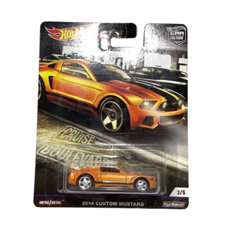 Hotwheels 2014 Custom Mustang Premium Series Car Culture Cruise Boulevard งานปีเก่า 2019