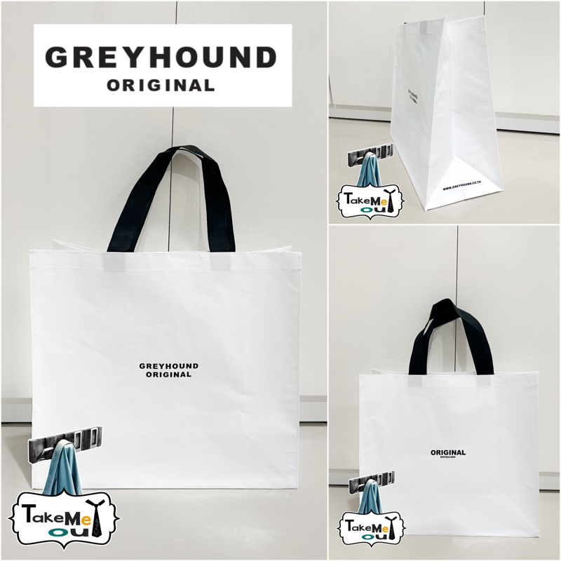 ถุง Greyhound รุ่นใหม่ล่าสุดที่ใช้ในshopตอนนี้ 2024 สีขาว