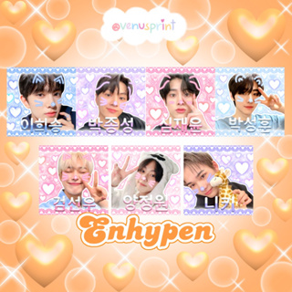 🎀Sticker ENHYPEN🎀 สติ๊กเกอร์ขนาด 1.5*1.5นิ้ว/ 2*2นิ้ว สำหรับแปะพัสดุหรืออื่นๆ📦