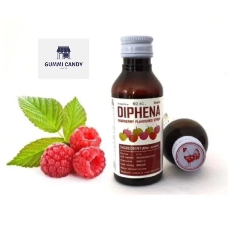 ไก่แดง diphena น้ำเชื่อมไซรัป