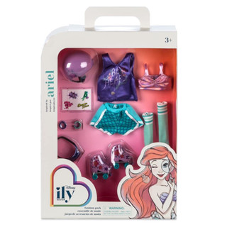 (ของแท้100%) Disney Inspired by Ariel – The Little Mermaid Disney ILY 4EVER Fashion Pack