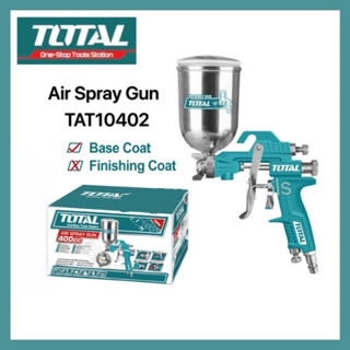 กาพ่นสีหงาย Total รุ่นTAT10402 ขนาด 400 ซีซี  กาหงาย ( Paint Sprayer ) พ่นสี กาพ่น สเปรย์พ่นสี