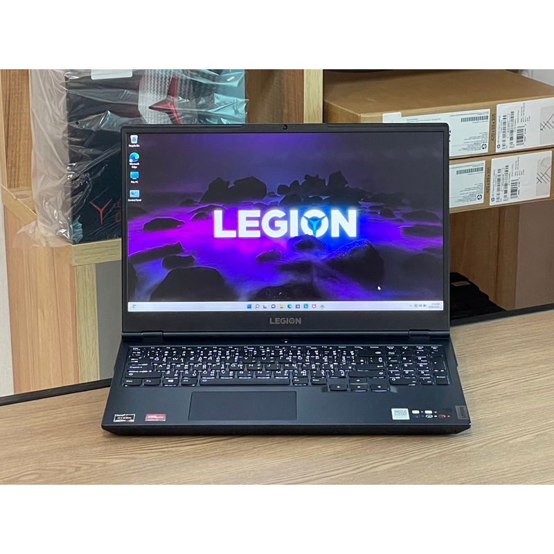 Lenovo Legion 5 15ACH6H-82NW0030TA Ryzen 7 5800H SSD512GB RAM16GB RX 6600M (8GB GDDR6)จอ WQHD (2560x1440) 2K สินค้าตัวโช