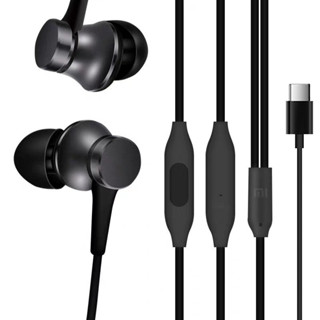 หูฟังสำหรับเสียวมี่ หูฟังแบบเสียบหู In-Ear Earphone Jack Type-Cใช้ได้กับ MI9/8/SE5/6 Redmi Note2/3/7PRO/MIX3