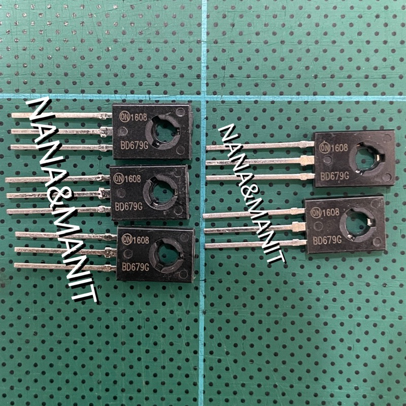BD679 NPN DAIR+DI 4A 80V แพ็คล่ะ 5ตัว พร้อมส่งจากไทย🇹🇭