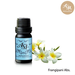 Aroma&amp;More  Frangipani (Plumeria) Absolute Dilute 10%น้ำมันหอมระเหย ฟรานจิพานิ(ลีลาวดี)ชนิดเจือจาง10%, India 10/30ML