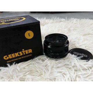 เลนส์ geekster 35 mm f1.2 มือสอง เม้าfuji