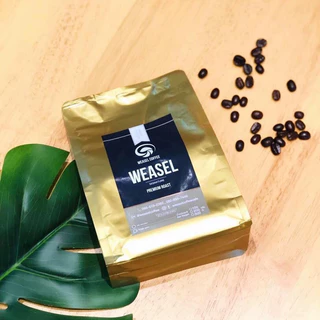 Weasel Coffee เมล็ดกาแฟขี้ชะมดแท้ 100% Kopi Luwak พรีเมียม กลิ่นหอมเอกลักษณ์ ขนาด 250g / 500g มีทั้งแบบเมล็ดและแบบบด