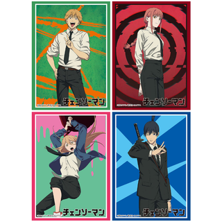 Bushiroad  Sleeve Collection High Grade Chainsaw Man : Denji, Makima, Power, Aki Hayakawa - ซองใส่การ์ด