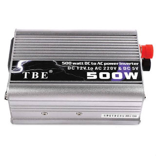 อินเวอร์เตอร์ TBE-500W ตัวแปลงไฟฟ้า DC.12V TO AC.220V แปลงไฟรถเป็นไฟบ้าน