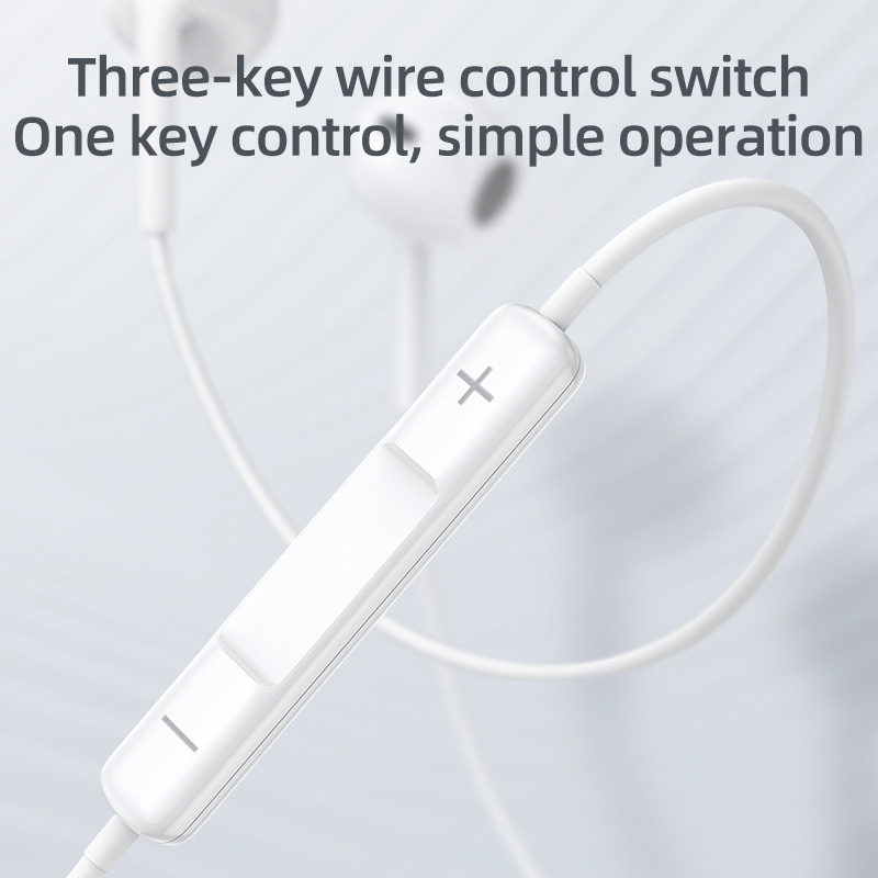 KIVEE หูฟังแบบมีสาย 3.5mm/Lightening For Samsung Oppo HUAWEI Apple earphone ของแท้100%  สามารถคุยไมค์ได้ หูฟังราคาถูก