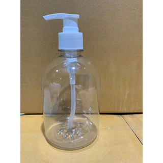 🔥 ลดล้างสต็อค 🔥 ขวดปั้ม 500 ml. พร้อมส่ง ขวดใส ขวดใส่เจล พลาสติกหนา ใส่แอลกอฮอล์ สบู่ แชมพู