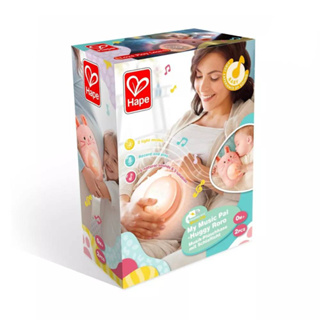 Hape ของเล่นดนตรี ตุ๊กตาไฟกล่อมเด็ก My Music Pal - Huggy ของเล่น สำหรับเด็กแรกเกิดขึ้นไป