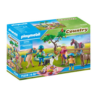 Playmobil 71239 Horse Farm Picnic Adventure with Horses ฟาร์มม้า ปิคนิคผจญภัยกับม้า