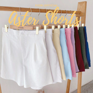 กางเกงสาวอวบ//Aster Shorts//BasicColor