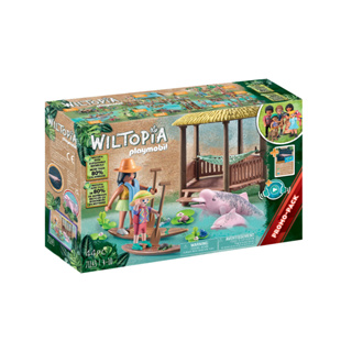 Playmobil 71143 Wiltopia - Paddling tour with the River Dolphins วิลโทเปีย ทัวร์พายเรือกับโลมาแม่น้ำ