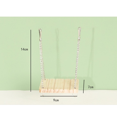 บ้านหนู บ้านแฮมสเตอร์ ของเล่นแฮมเตอร์ Hamster House ใส่ในกรงของน้องมีพื้นที่เล่น (แบบ95)