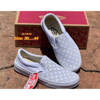 🛒Vans slip on LV พร้อมกล่อง Size 36-44