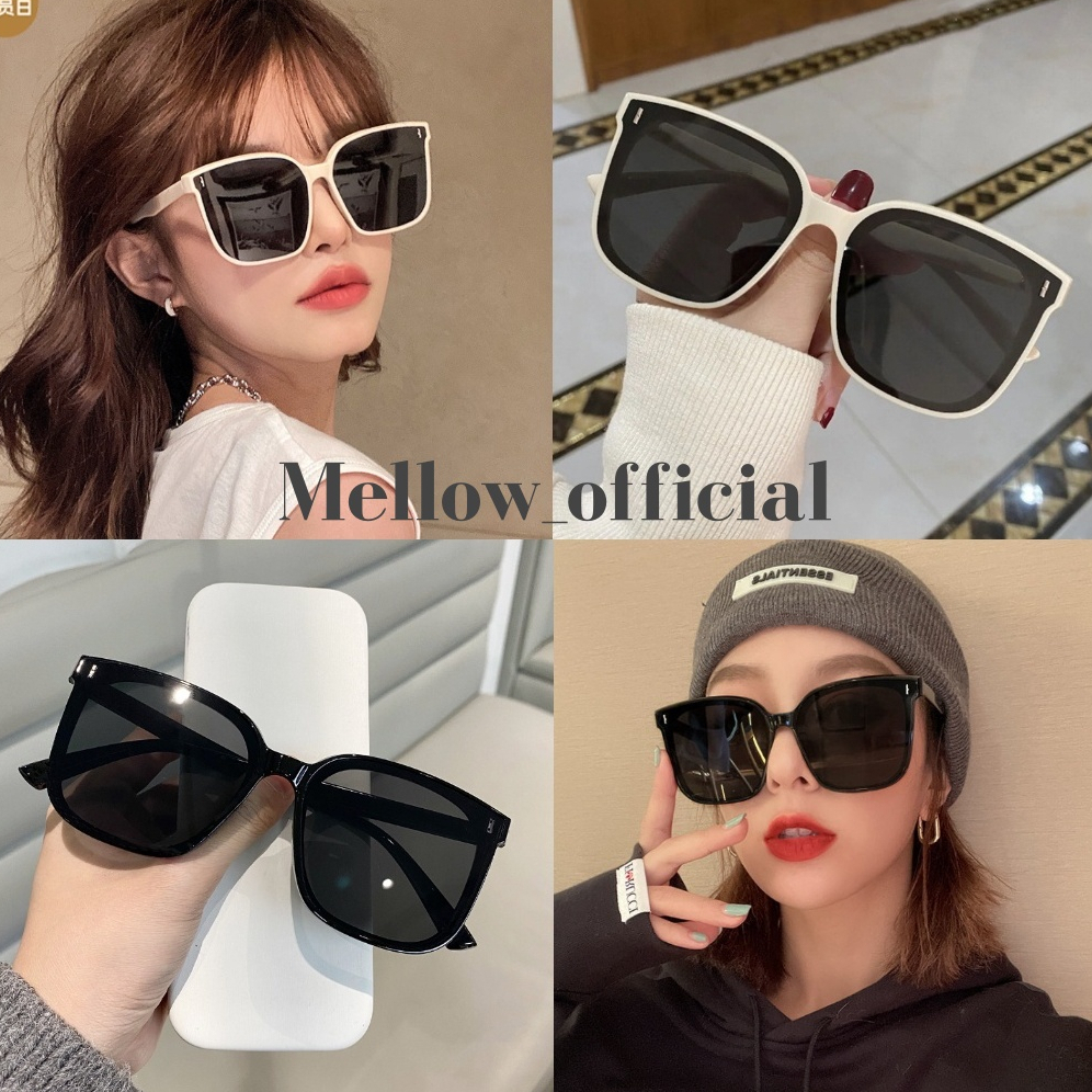 [พร้อมส่งจากไทย ] แว่นตาแฟชั่น แว่นตากันแดด ดีไซน์เก๋ สุดชิค อัพลุคเซเลบสุดๆ Mellow SG07.