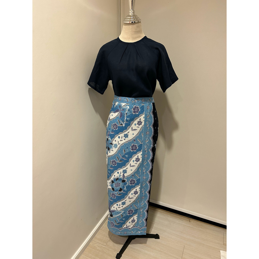 [พร้อมส่ง]🌈 ชุดภาคใต้ ผ้าถุงซิปข้างสำเร็จ ผ้าถุงปาเต๊ะ กระโปรง ปาเต้ ผ้าลายนก บาติก บาบ๋า ย่าหยา ชุด