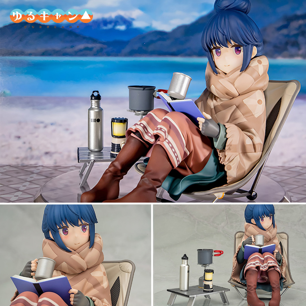 ฟิกเกอร์ Yuru Camp ยูรุแคมป์ โลลิตั้งแคมป์ แคมป์วัยใสหัวใจกระเตาะ Rin Shima ริน ชิมะ Figure Anime โม