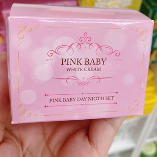 Pink Baby Day Night Set ครีมไวท์เทนนิ่งหน้าใส 3g