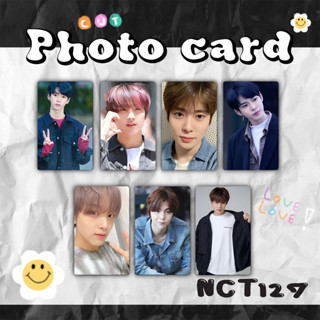 #nct 127 โฟโต้การ์ด มีครบทุกเมมเบอร์ ใบละ  7 บาท ขั้นต่ำ 10 ใบค่ะ  ส่งรูปมาเองได้ค่ะ💌