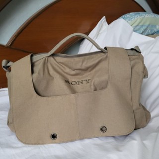 Sony bag tote bag shopping bag กระเป๋าผ้า กระเป๋าเดินทาง กระเป๋าใส่ของ ใส่เสื้อผ้า