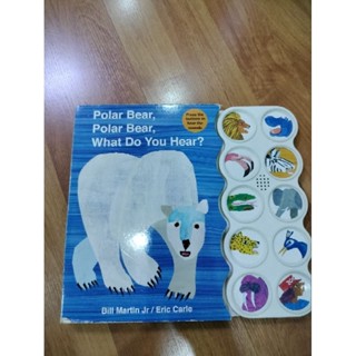 หนังสือ Polar Bear, What do you hear?