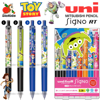 Uni signo rt Toy story 0.38 mm. limited edition I ปากกาเจลหัว 0.38