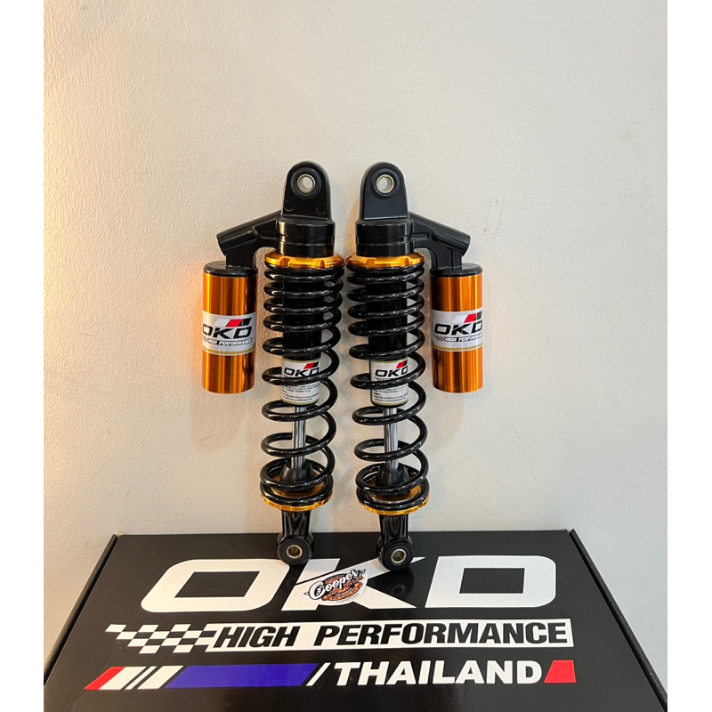 โช๊คหลัง okd ขนาดเดิม 335m. monkey125 / chaly / dax125 ใส่ได้กับ WAVE110i , SPARK , FINN , FRESH