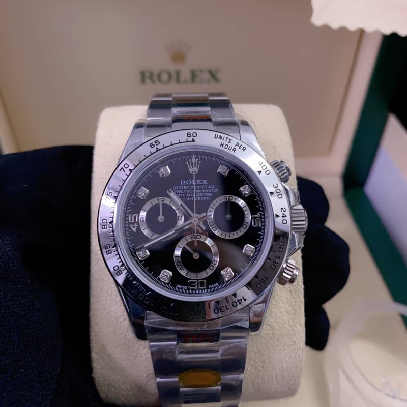 RL นาฬิกาข้อมือ  Daytona ETA 7750 นาฬิกางาน Swiss Noob Factory