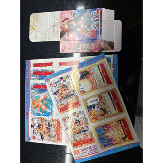 onepiece card game for the super rookie ชุด 2 พร้อมกล่องใส่ วันพีชการ์ดเกม