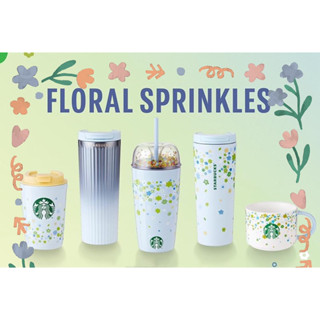 Starbucks Floral Sprinkles collection สตาร์บัคส์ Floral Sprinkles คอลเลคชัน ของแท้💯