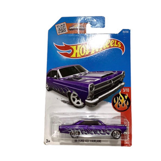 Hotwheels ‘67 Ford 427 Fairlane ลายไฟ งานปีเก่า 2016