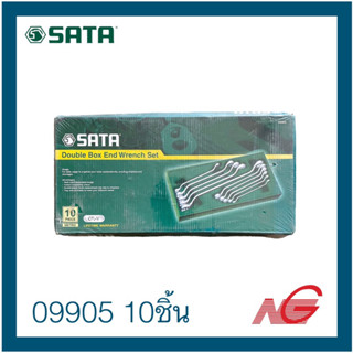 SATA ชุด ประแจแหวน 6 - 27 10 ตัวชุด รหัสสินค้า 09905