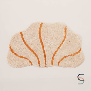 SARABARN Seashell Bathmat | พรม พรมเช็ดเท้า พรมตกแต่งบ้าน พรมเปลือกหอย