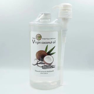 น้ำมันมะพร้าวบริสุทธิ์สกัดเย็น 100% I-nature ไอ-เนเจอร์ (100 - 1,000ml.)